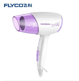 飞科flyco电吹风机筒静音负离子1500w不伤发家用大功率冷热风筒fh6222